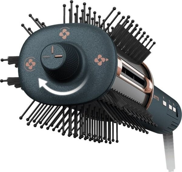 Фен-щітка Rowenta Air Brush 3D UB9720E0 ( чорний із золотистим ) Харьков - изображение 20