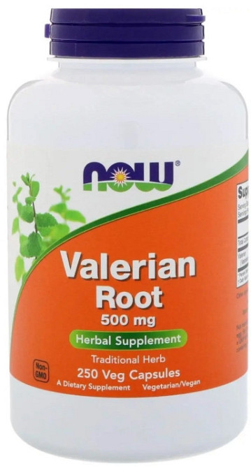 Корінь Валеріани Now Foods Valerian Root 500 мг 250 вег капс Київ - фото 1