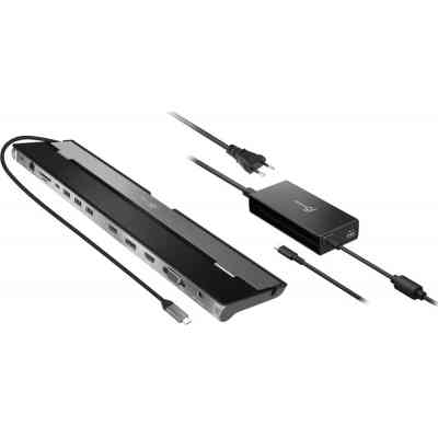 Порт-репликатор J5create Dock-Station USB-C 10-in-1 (HDMI/PD/USB-A/USB-C/LAN/картридер/audio) (JCD543P-EN) Винница