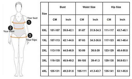 Раздельный купальник большого размера женский 4XL черно-белый Киев