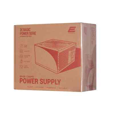 Блок питания 2E BASIC POWER (400W), 80, 120mm, 1xMB 24pin(20+4), 1xCPU 8pin(4+4), 3xMolex, 4xSATA, 1xPCIe 8pin( (2E-BP400-120APFC) Винница
