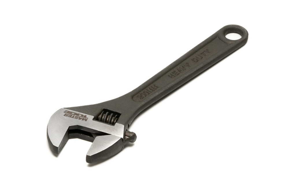 MASTERTOOL Ключ розвідний MASTERTOOL 200 мм 0-25 мм CrV фосфатований 76-0222 Київ - фото 3