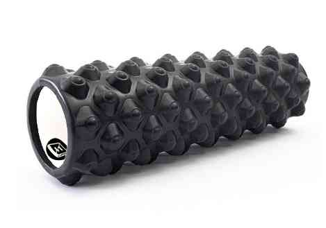 EasyFit Масажний ролик EasyFit Grid Roller Extreme 45 см Чорний Київ