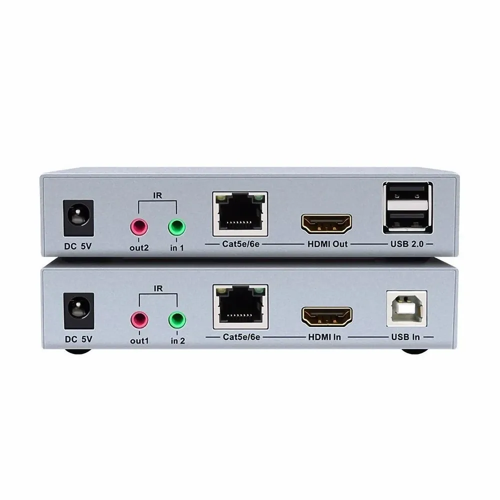 Подовжувач 4K HDMI і USB 2.0 KVM 100m Dtech DT-7051 (74-00124) Киев - изображение 3