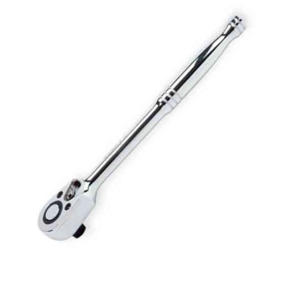 Тріска з квадратом 1/2" 72 зуба 250 мм CrV метал. ручка Мукачево