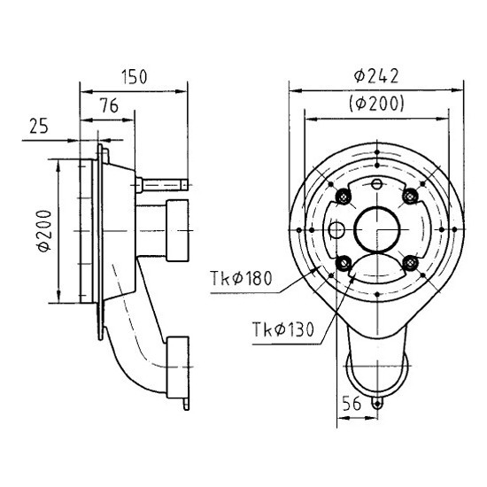 Закладний короб Fitstar 7611550 для Taifun, 150 мм Киев - изображение 2