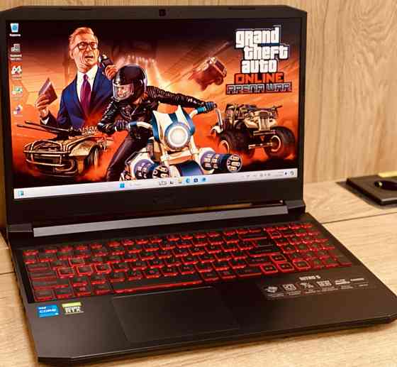 Ноутбук: ASER NITRO 5 15.6 144Hz. 15-11400H 6 ядер, / 12 потоков, RTX 3050TI - 4Gb. Киев