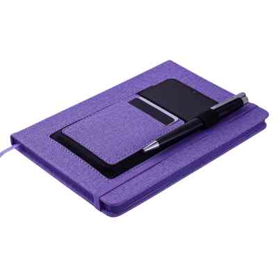 Книга записная Buromax COMFORT А5 96 листов точка, фиолетовый (BM.295309-07) Винница