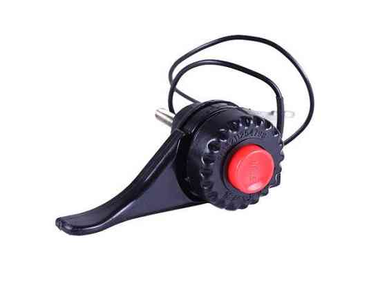 Рычаг газа с кнопкой для бензиновой мотопомпы 52СС Мукачево