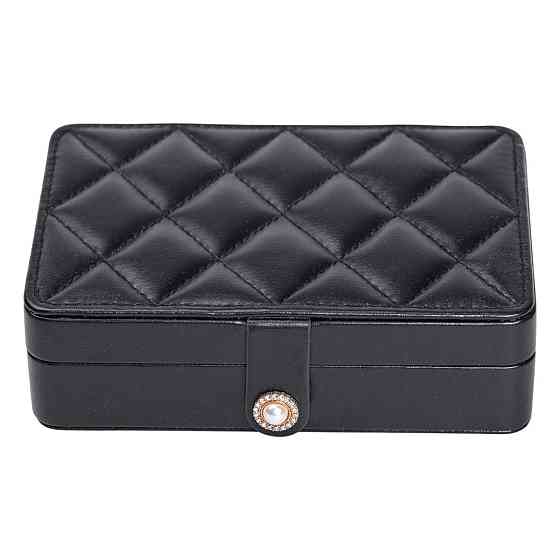 Шкатулка для прикрас з еко-шкіри 16×11 см Київ