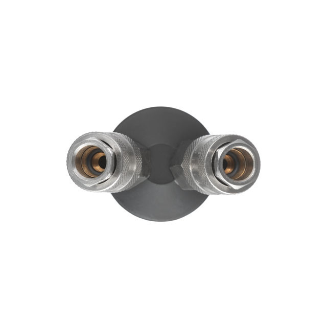 Розгалужувач повітря 1/4 "на 2 виходи, V-подібний, 10 bar, зі швидкороз'ємними з'єднаннями INTERTOOL PT-1852 Київ - фото 3