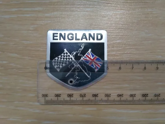 Наклейки на авто Флаг Англии, Сша алюминиевые Киев