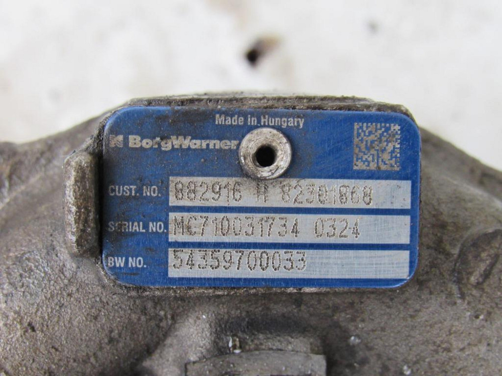 Турбіна Renault Megane III 1.5 dci 2009-2016 (882916H82301868) Ковель - фото 4