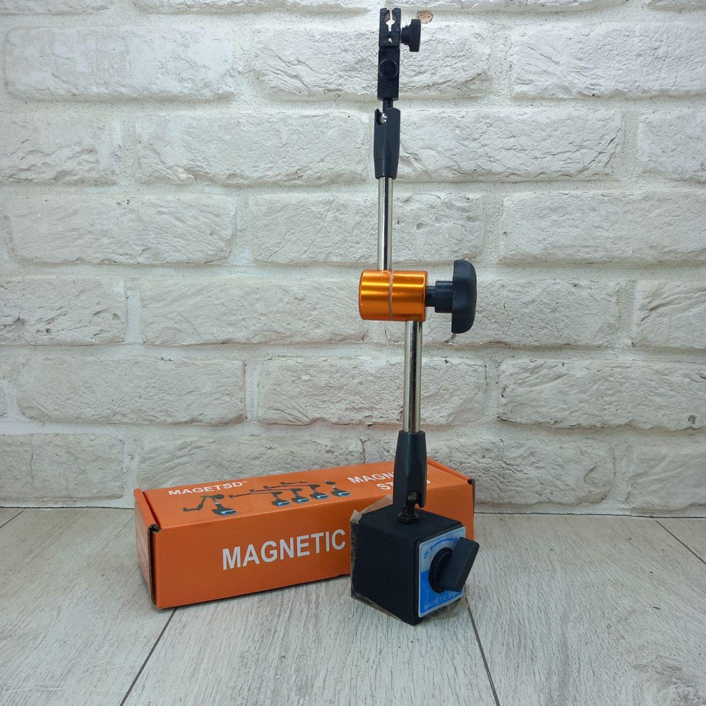 Шарнирная магнитная стойка 400 мм – большая измерительная стойка с магнитным основанием для индикатора. Харьков - изображение 4