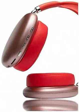 Беспроводные Bluetooth наушники Air Max P9 STEREO Красные. Киев