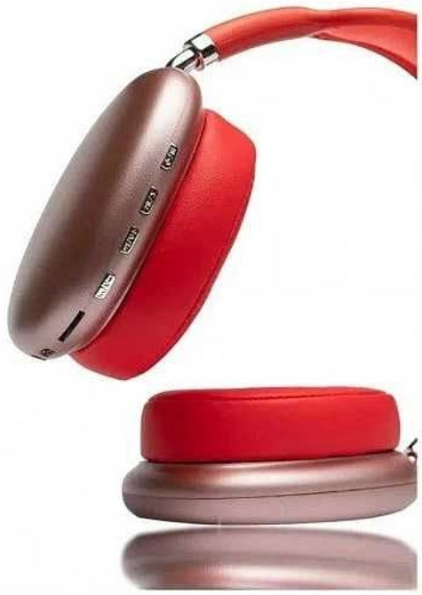 Бездротові Bluetooth-навушники Air Max P9 STEREO Червоні. Київ - фото 5