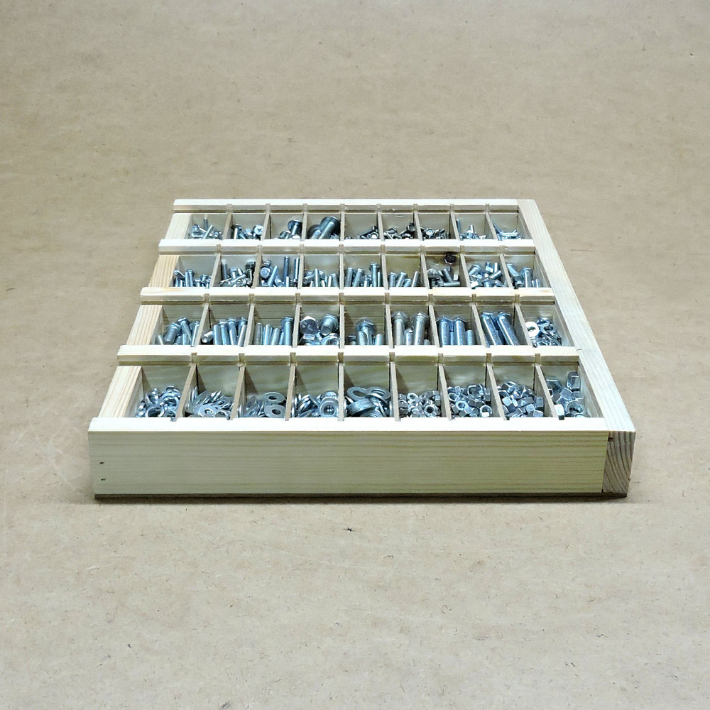 Набір 4х болтів, гайок, шайб М4-М8 2288шт Миколаїв - фото 5