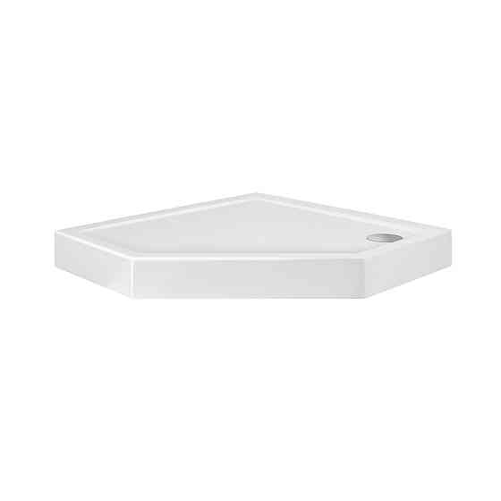 Душовий піддон Qtap Diamond 309912 90x90x12 см + сифон Київ