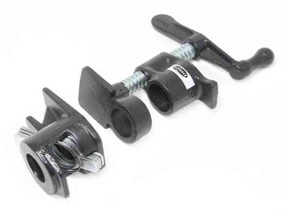 Струбцина гвинтова трубна з фіксацією 3/4 " ROCKFORCE RF-332634 Одеса