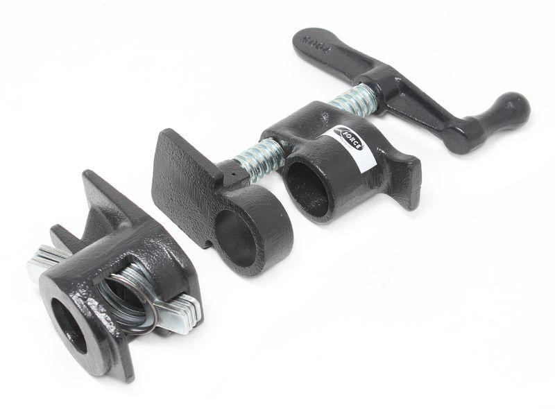 Струбцина гвинтова трубна з фіксацією 3/4 " ROCKFORCE RF-332634 Одеса - фото 1