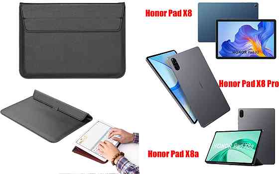Чохол-конверт VitoCase для Honor Pad X8, Pad X8 Pro, Pad X8a, з функцією підставки для планшета Чорний Київ