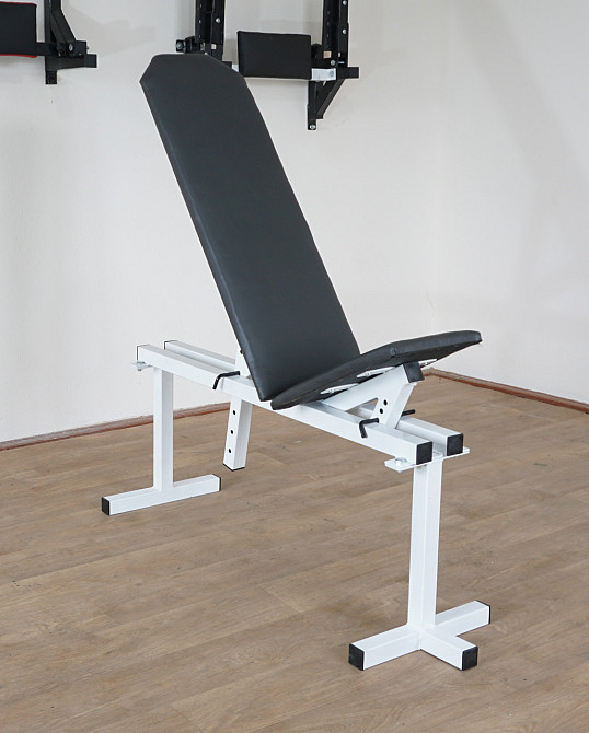 Скамья для жима регулируемая + стойки под штангу со страховкой Киев - изображение 3