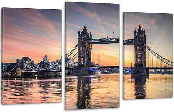 Модульна картина Mост Лондон Art-23_3 100x150 см Київ