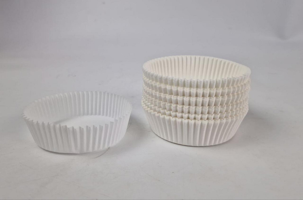 Тартолітка для кексів 10А кругла біла D80 H25 (100 шт.) (1 уп.) Харків - фото 3