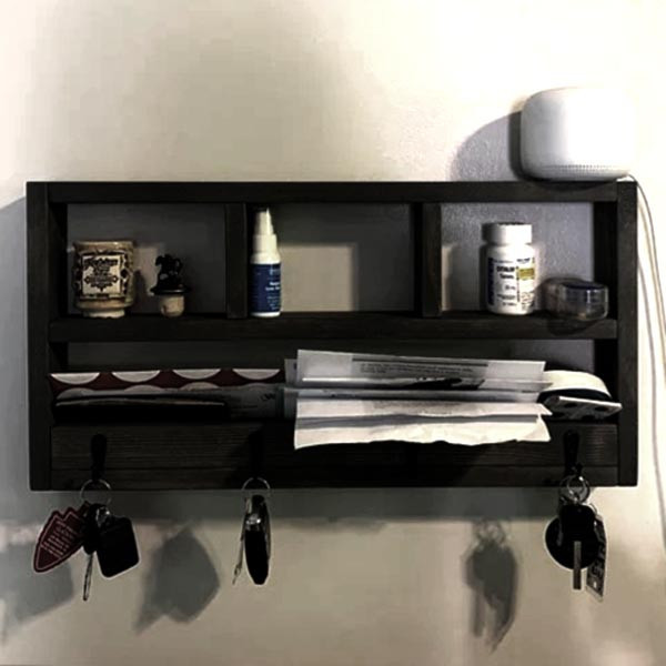 Ключница деревянная 