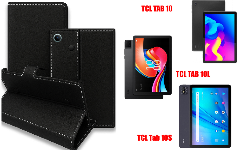 Книжка-трансформер для планшета Tcl Tab 8 Lte, колір Black Київ - фото 1