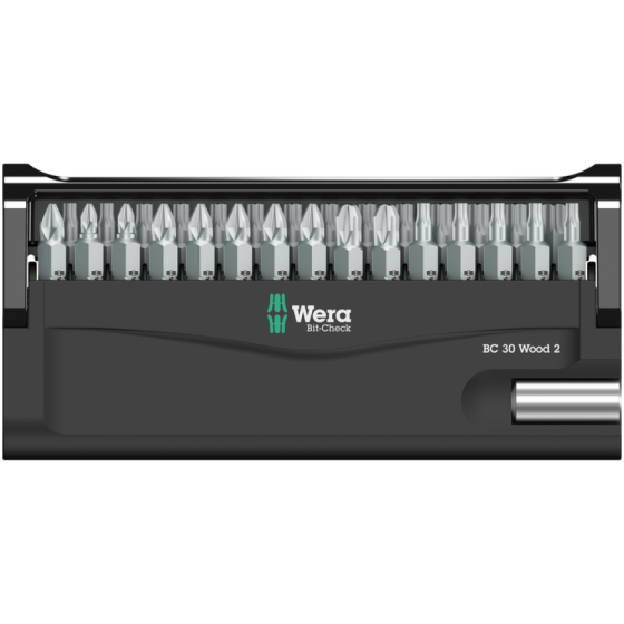 Набор бит PH,PZ,Torx по дереву 30шт. Wera Bit-Check 30 Wood 05057432001 Одесса