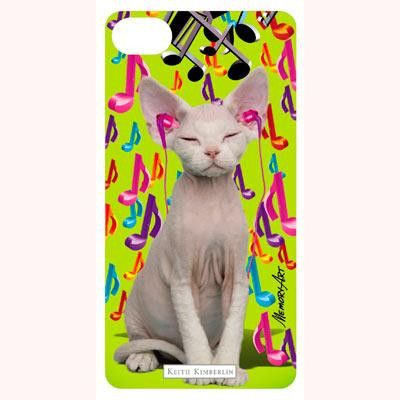 3-D вкладка для iPhone "Music cat" Рівне - фото 1
