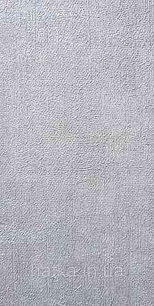 Шпалери вінілові на флізеліні Grandeco Universe метрові під штукатурку сірі металік з глянцем UR1323 Київ