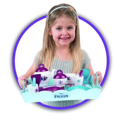Ігровий набір Smoby Toys Візок Фроузен-2 Знімна таця і сервіз 17 аксесуарів (310517) Вінниця - фото 4