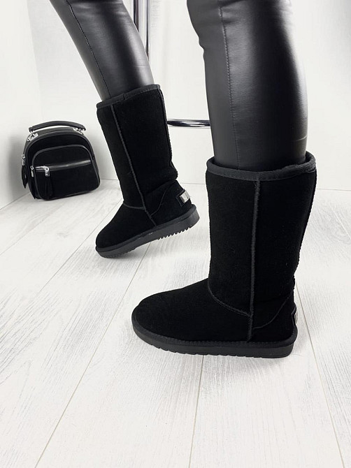 ITTS Угги жіночі ITTS 5815 чорні (зима, замша натуральна) (4907) 36р.37р. 37 Коломыя - изображение 1