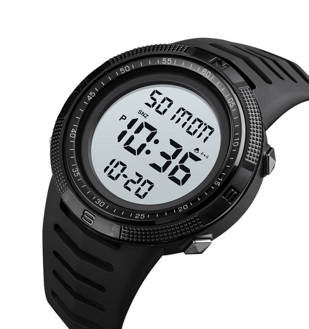 Skmei 1632BKWT Black-White SBR Киев - изображение 2