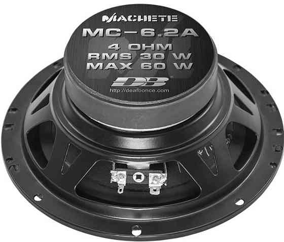 Компонентна акустика Deaf Bonce Machete MC-6.2 A . Харьков