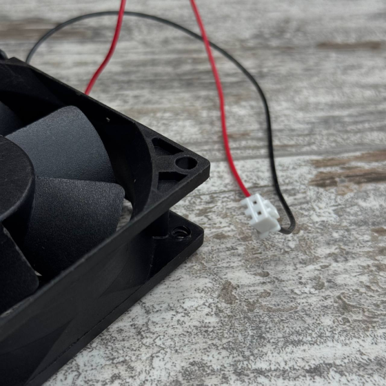 Вентилятор для корпуса 80мм 8025, 12В 0.2А, 2-pin, кулер охлаждения ПК и блоков питания Киев