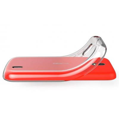 Чехол для мобильного телефона Laudtec для Nokia 1 Clear tpu (Transperent) (LC-N1T) Винница - изображение 10