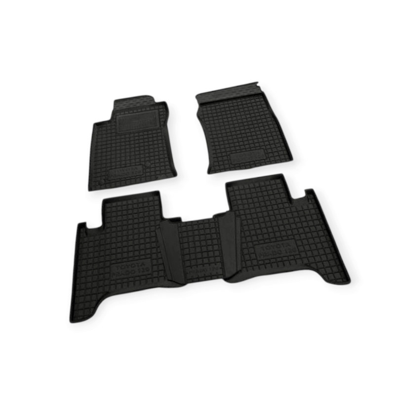 Коврики Тойота land cruiser prado 120 2002-2009 борт 2,5см, с перемычкой салона Мукачево - изображение 1