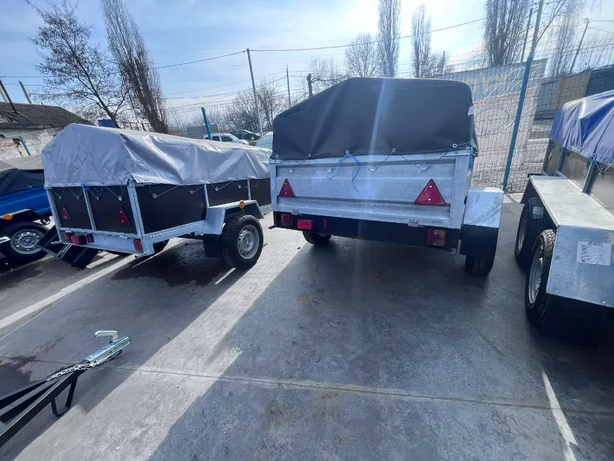 Причіп оцинкований Дніпровського заводу 200х130х40 Фастів - фото 2