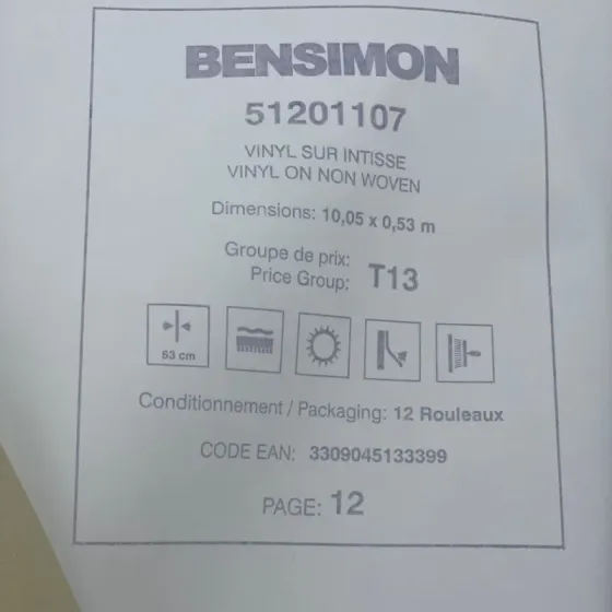 Шпалери Lutece Bensimon 51201107 Київ