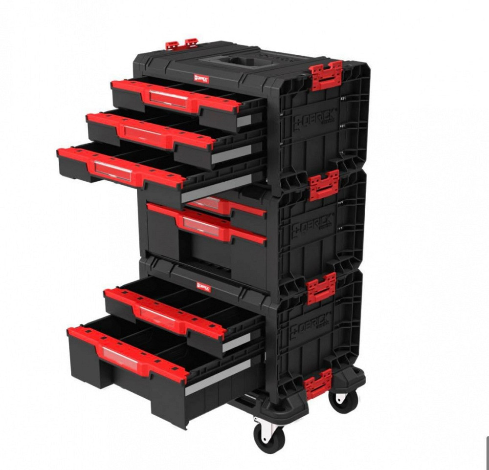 Набір ящиків QBRICK SYSTEM PRO Drawer Workshop SET 1 2.0 (525x345x885мм) (5901238258117) Одесса - изображение 4