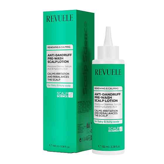 Легкий пре-пілінг для шкіри голови проти лупи Anti-Dandruff Revuele 100 мл Київ