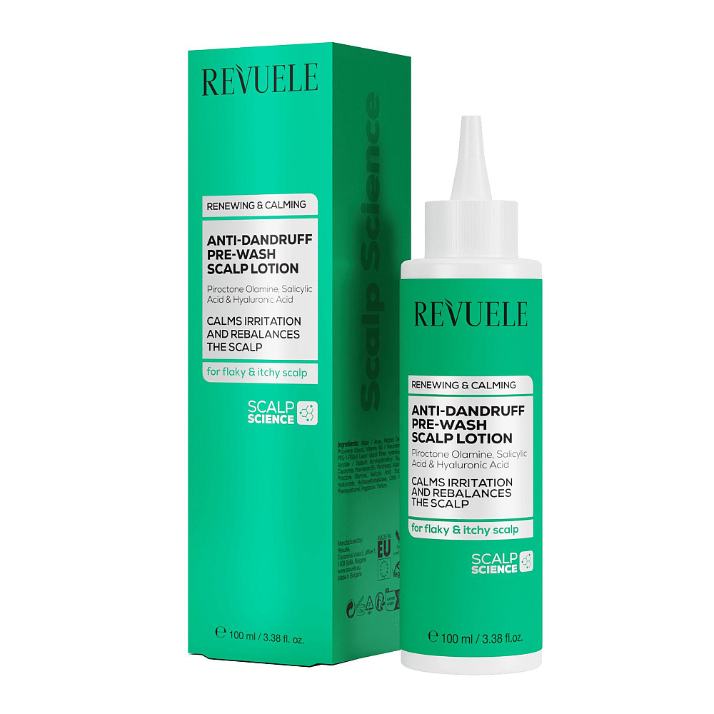 Легкий пре-пілінг для шкіри голови проти лупи Anti-Dandruff Revuele 100 мл Київ - фото 1