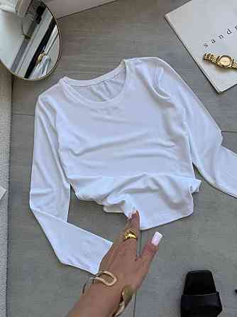 Жіночий базовий лонгслів з віскози Одеса