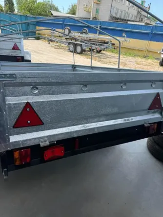 Новий причіп легковий "Дніпро-200" 200х130х40 з бортами цинк Жашков