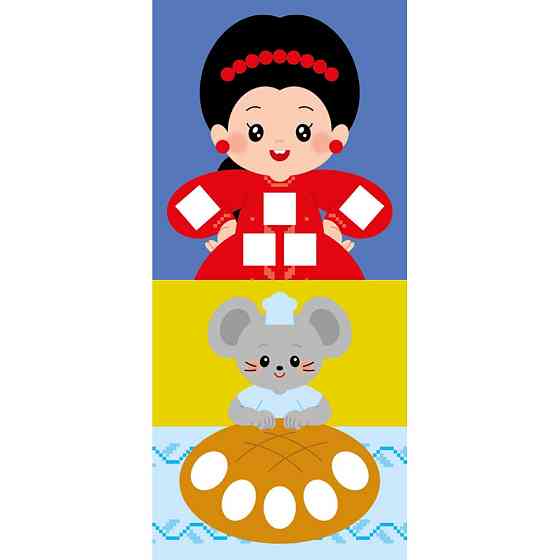 Мозаика из наклеек 