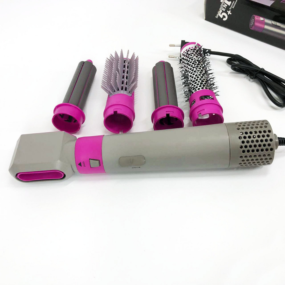 Фен для об'ємної укладки 5, Фен для сушіння волосся з насадкою Якісний волосся VL-29 Львів - фото 13