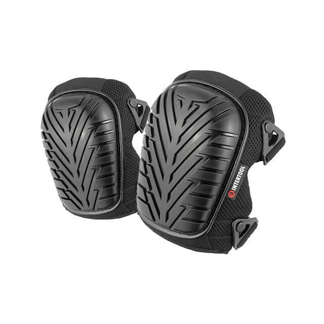 Наколінники захисні, накладки протиковзкі з ПВХ, тканина 600D, гелеві подушки, неопренові ремені INTERTOOL SP-0055 Киев - изображение 1